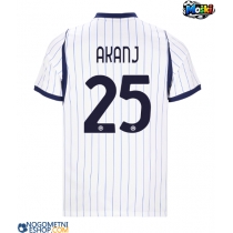 Moški Nogometni dresi Inter Milan Manuel Akanji #25 Gostujoči 2026-27 Kratek Rokav